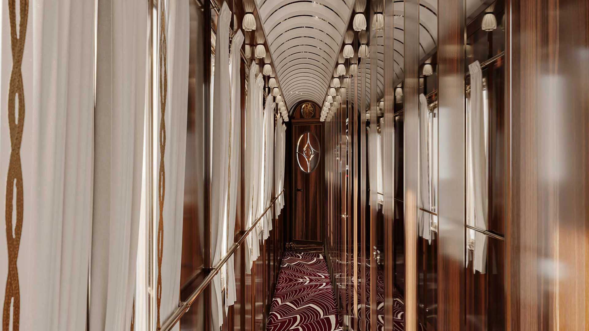 Steering the Orient-Express train